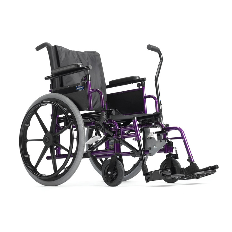 Invacare 9000 XT One Arm Drive Wheelchair with ergonomic cyclical lever for single-arm propulsion and steering Invacare 9000 XT One Arm Drive Wheelchair with ergonomic cyclical lever for single-arm propulsion and steering