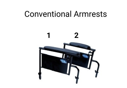 Conventional Wheelchair Armrests