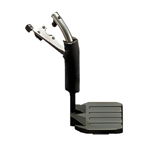 Impact guards for wheelchair footrests