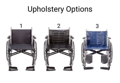 Seat and back upholstery for Invacare 9000 Topaz wheelchair