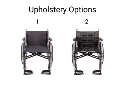 Seat and back upholstery for Invacare 9000 SL wheelchair