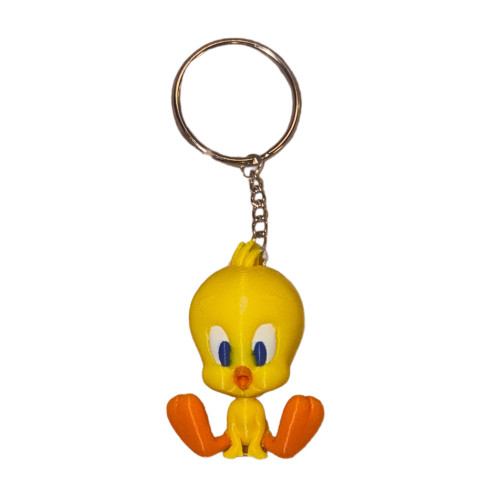 Baby Tweety Bird Keychain