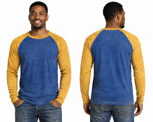 Vintage Tri-Blend Raglan Long Sleeve T-Shirt