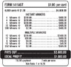 Irish Derby 5W $1 12@$200 $2B 22% 4600