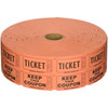 DOUBLE ROLL TICKETS 2000 COUNT ORANGE