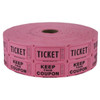 DOUBLE ROLL TICKETS 2000 COUNT PINK