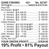 Gone Fishing Big Pic Chip $1 10@400 $1B 19% 10170 LS