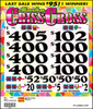 AK Criss Cross 3W $1 4@$400 $2B 21% 5124 LS