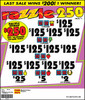 Razzle 250 3W $1 12@$100 (1@$250) $2B 18% 3136 LS