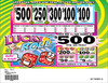 Lucky Roll Seal 5W $1 1@$500 $1B 27% 1440