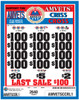 Amvets Criss Cross 3W $1 12@$100 $2B 10% 2640 LS