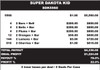 Super Dakota 3W $1 12@$200 $1B 22% 5560