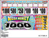 Mega Money Seal 5W $1 2@$500 $1B 27% 1880