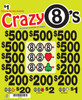Crazy 8's 3W $1 8@$500 $1B 19% 8036