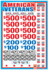 American Veterans PK 3W $1 8@$500 $1B 19% 8526