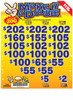 Make It a Double 3W $1 16@$100 (3@$202) $2B 19% 3185 LS