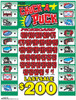 Chuck a Puck PK 3W $1 18@$150 (2@$300) $1B 19% 5292 LS