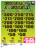 Drunk as a Skunk 3W $1 8@$200 (1@$300) $1B 19% 3955 LS