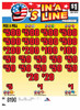 9's In a Line PK 3W $1 8@$500 $1B 24% 8190