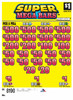 Super Mega Bars PK 3W $1 8@$500 $1B 24% 8190