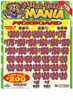 Pull Tab Mania PK 3W $1 18@$150 (2@$300) $1B 19% 5292 LS