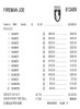 Fireman Joe 5W $1 1@$500 (5,4,3,2,1) $25B 17% 3990