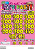 Let's Party Embedded PK 3W $1 6@$500 $1B 20% 7000