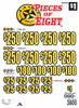 Pieces of Eight 5W $1 8@$250 $1B 24% 3800