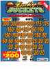 Lucky Buckets PK 3W $1 18@$150 (2@$300) $1B 19% 5292 LS