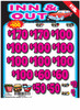 Inn & Out 3W $1 10@$100 (2@$170) $2B 19% 2646 LS
