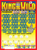 King's Wild Embedded PK 3W $1 8@$300 $1B 21% 6200 LS