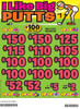 I Like Big Putts 3W $1 12@$100 (2@$150) $2B 20% 2640 LS
