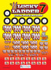 Lucky Ladder Coin-Pick Board 3W $1 8@$300 $1B 25% 6480 LS