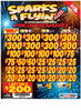 Sparks A Flyin' PK 3W $1 8@$300 $1B 21% 6370 LS