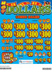 Hot Dollars Coin-Pick Board 5W $1 8@$300 $1B 25% 6480
