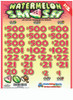 Watermelon Smash 3W $1 8@$500 $1B 25% 8036