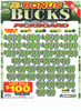 Bonus Bucks PK 3W $1 8@$400 $1B 20% 7252 LS