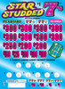 Star Studded 7's Embedded PK 3W $1 8@$300 $1B 21% 6200 LS