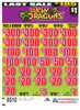 Lucky Dragons Coin-Pick Board 3W $1 8@$300 $1B 25% 6510 LS