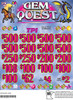 Gem Quest 3W $2 8@$500 $2B 24% 3960