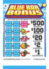 Blue Bar Bonus 3W $1 8@$500 $1B 25% 8036