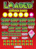 Loaded Coin-Pick Board 3W $1 8@$300 $1B 25% 6480 LS
