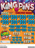 King Pins Coin-Pick Board 3W $1 8@$300 $1B 25% 6480 LS
