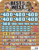Best of the West Big Pic 5W $1 6@$400 $1B 20% 6048 LS