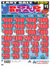 Bold and Brave Coin-Pick Board 5W $1 8@$300 $1B 25% 6480 LS