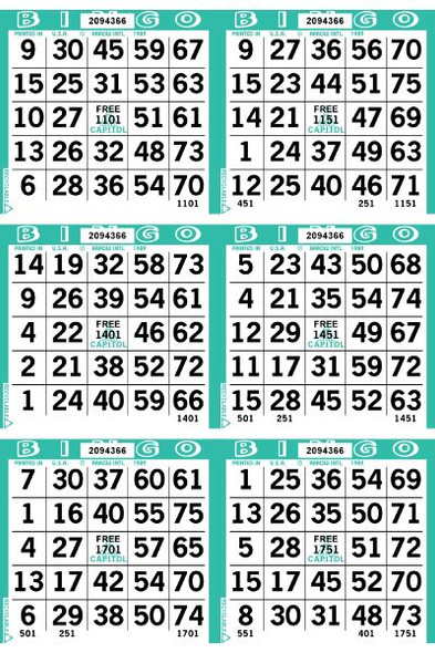 Capitol 6 ON V 1 UP L 45001-54000 B AQUA