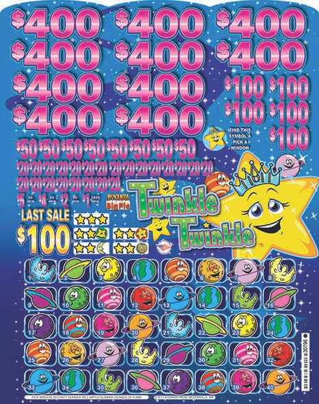 Twinkle Twinkle Big Pic 3W $1 10@$400 $1B 20% 9920 LS