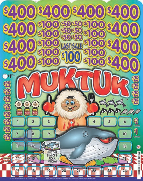 Muktuk Big Pic 3W $1 10@$400 $1B 23% 9920 LS