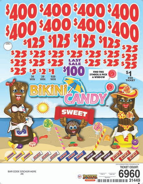 Bikini Candy Big Pic 3W $1 8@$400 $1B 24% 6960 LS