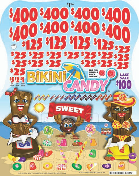 Bikini Candy Big Pic 3W $1 8@$400 $1B 24% 6960 LS